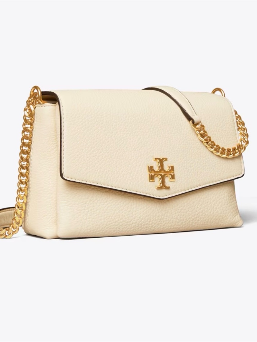 Tory Burch Kira Pebbled Small Convertible Shoulder Bag